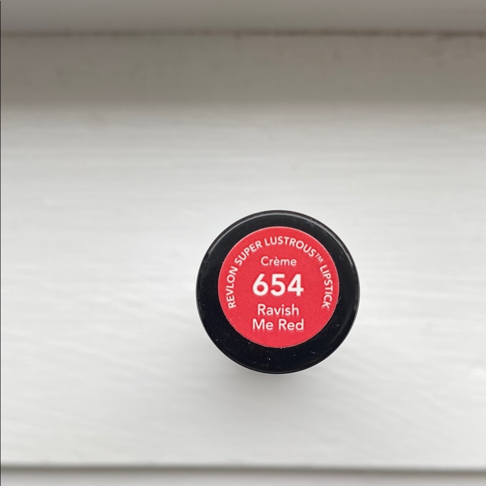 Revlon Super Lustrous Lipstick - Ravish Me Red #654